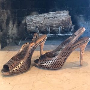 Women’s Audrey Brooke size 9 slingback heels